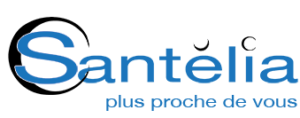 Logo entreprise cliente : Santelia